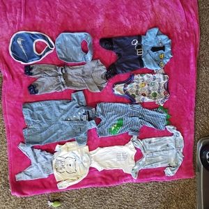 3/50$  Newborn baby boy bundle